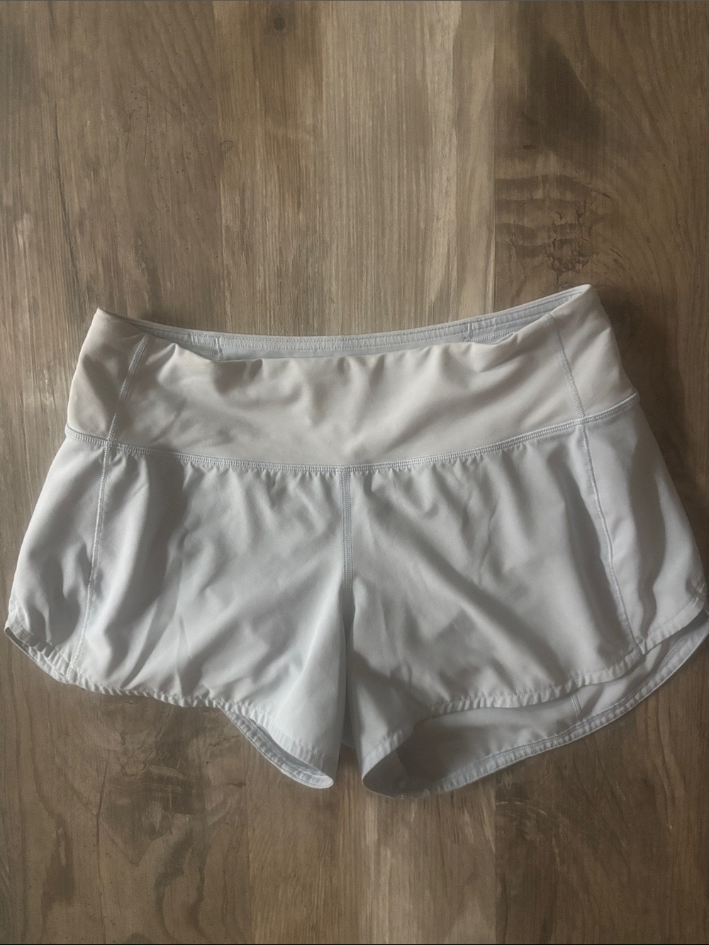 Lululemon Speed Shorts Light Baby Blue  Size 6 Inseam 3.5"